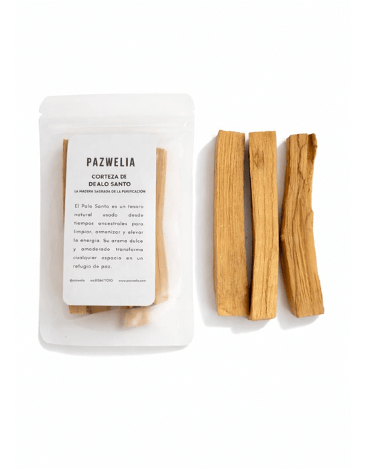 Palo Santo Corteza Natural 3 piezas