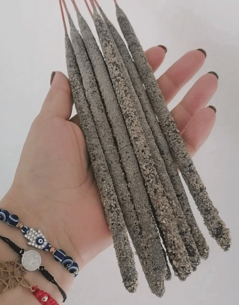 Incienso Jumbo de Copal Artesanal — Aroma Intenso y Duradero para Limpieza Energética · 5 piezas