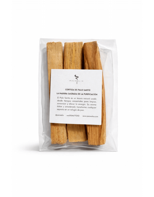 Palo Santo Corteza Natural 3 piezas