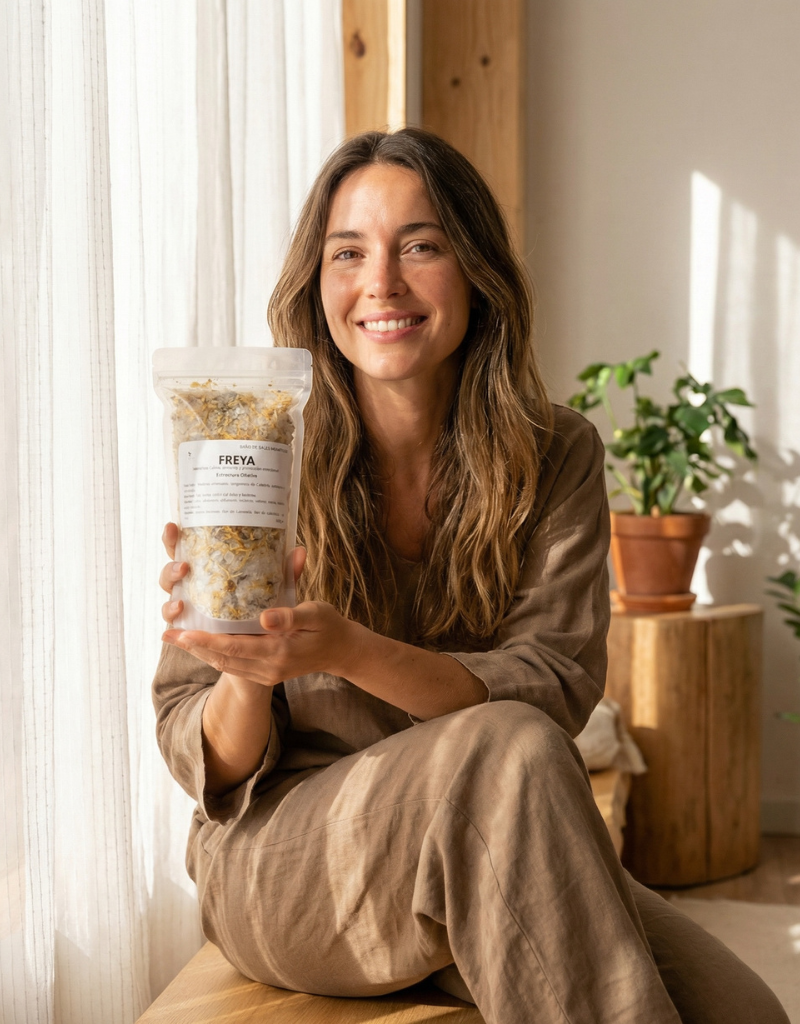 Sales Aromáticas Artesanales 430g — Rituales de Baño con Minerales, Hierbas y Aceites Esenciales Puros 🌿